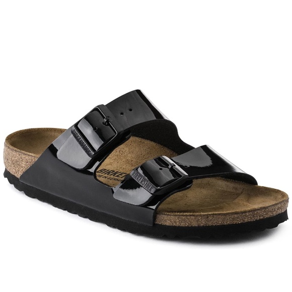 Birkenstock Arizona Women’s Black Double Buckle Sandals Size EU 39 Size 8.5 - Picture 3 of 10